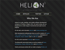 Tablet Screenshot of helion3.com